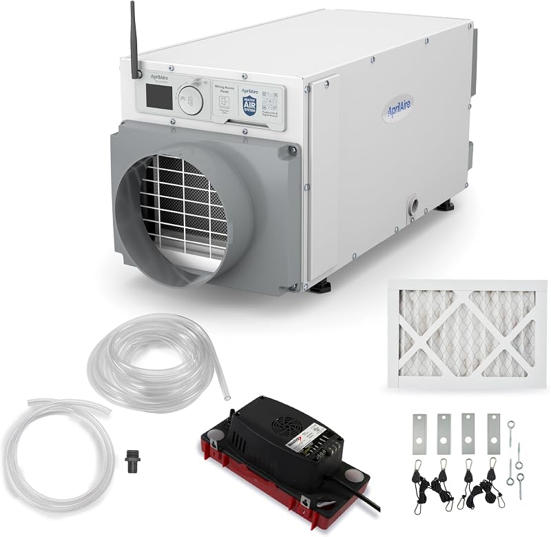 AprilAire E070W Smart Wi-Fi crawl space dehumidifier