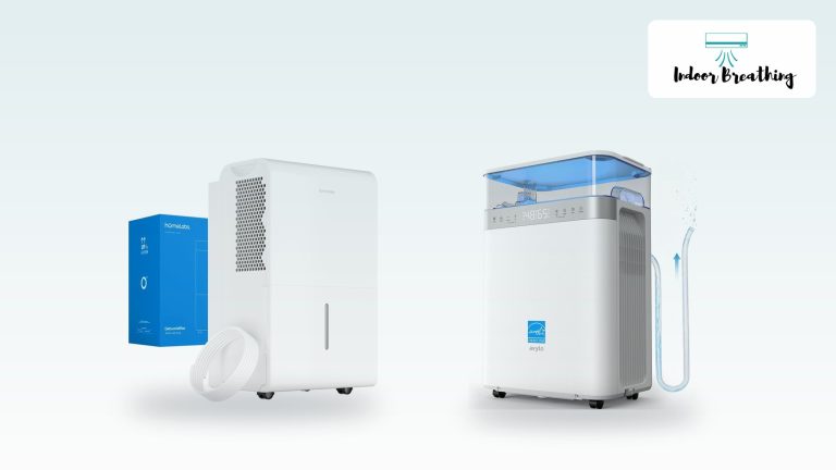 Dehumidifiers with built-in pumps
