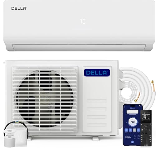 DELLA Vario 12,000 BTU 20.5 SEER2 Mini Split