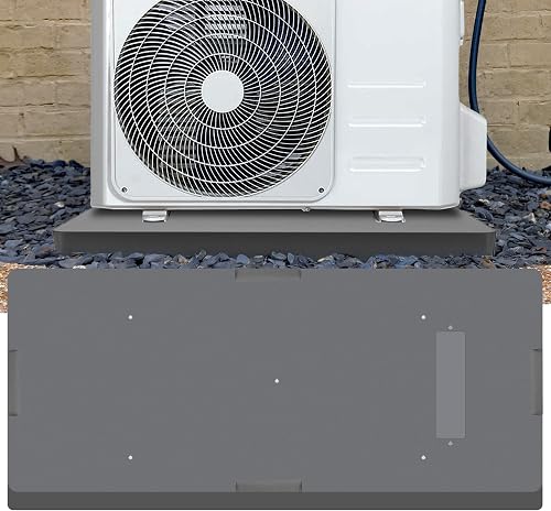 ductless mini split equipment pad Ductless Mini Split Pad 18x38x3 (grey)