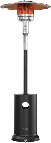 EAST OAK 55,000 BTU, one of the best outdoor patio heaters for open decks
