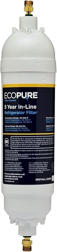 ecopure epinl30 in line filter EcoPure EPINL30 Inline Water Filter