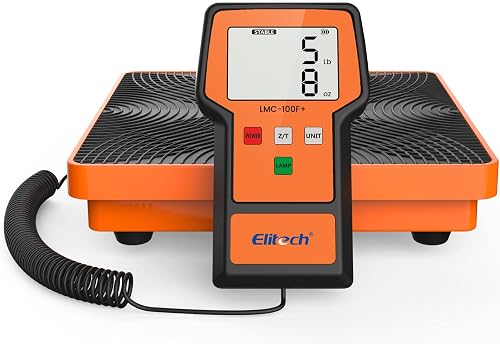 elitech lmc 100f refrigerant scale Elitech LMC-100F+ Refrigerant Scale, 110 lb