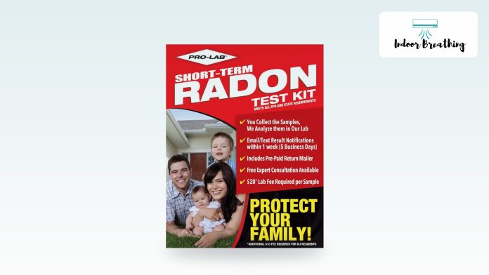PRO-LAB radon test kit