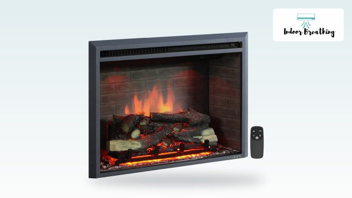 Electric fireplace insert