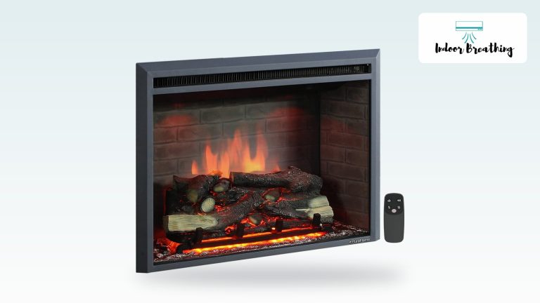 Electric fireplace insert