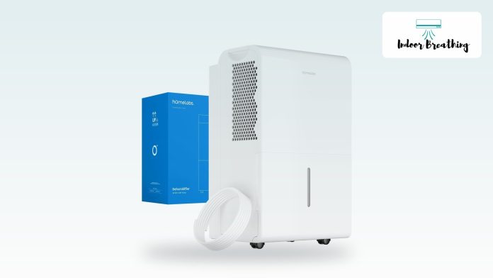 hOmeLabs 50 pint dehumidifier with pump