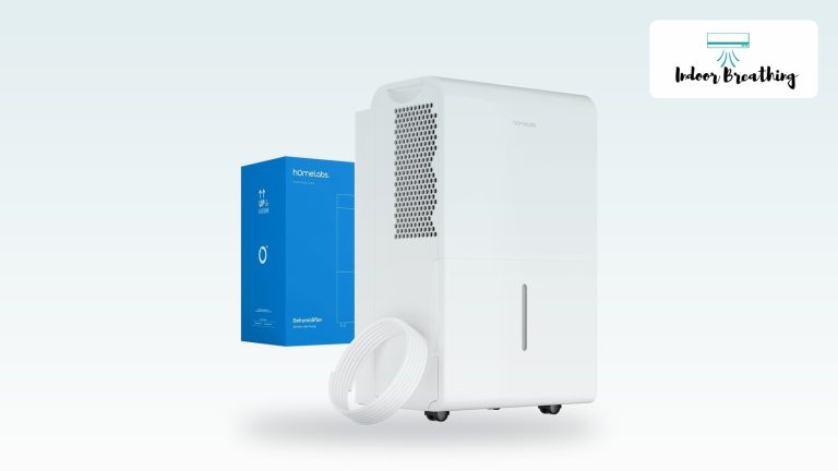 hOmeLabs 50 pint dehumidifier with pump