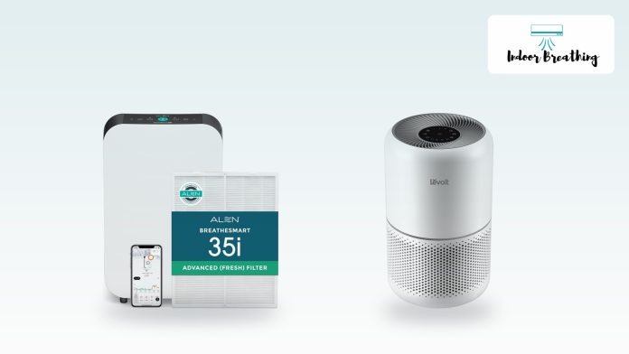 Alen and Levoit air purifiers