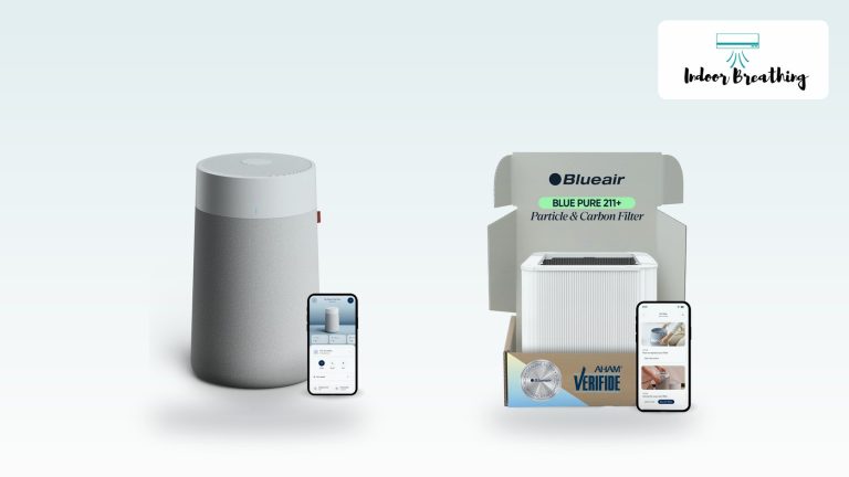 Blueair purifier and replacement filter