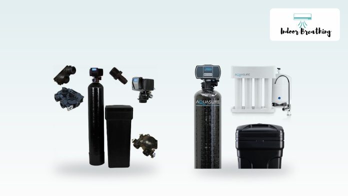 Water softener tanks
