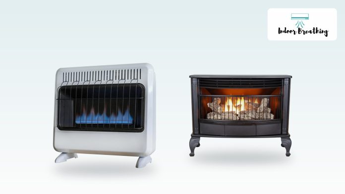 Vent-free gas heaters and fireplaces compared