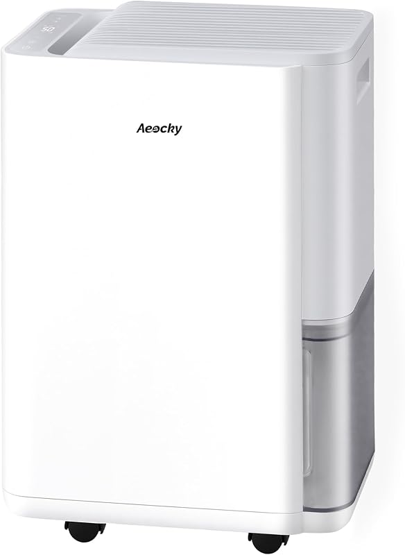 AEOCKY Max 50 pint dehumidifier with drain hose