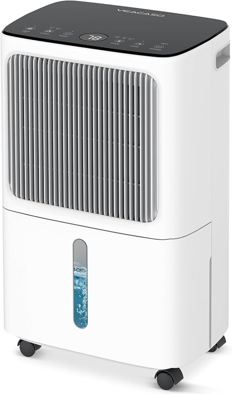VEAGASO 34-36 pint dehumidifier with drain hose