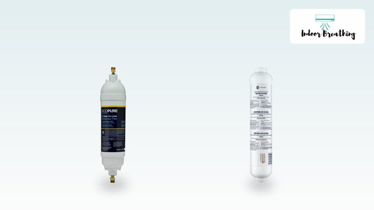 Inline water filters for fridge and ice maker