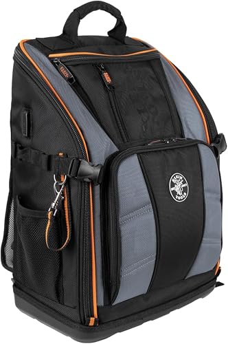 Klein Tools 62482 Tool Backpack, 27 Pockets