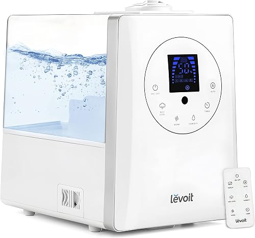 levoit 6l warm and cool mist ultrasonic humidifier LEVOIT 6L Warm and Cool Mist Humidifier