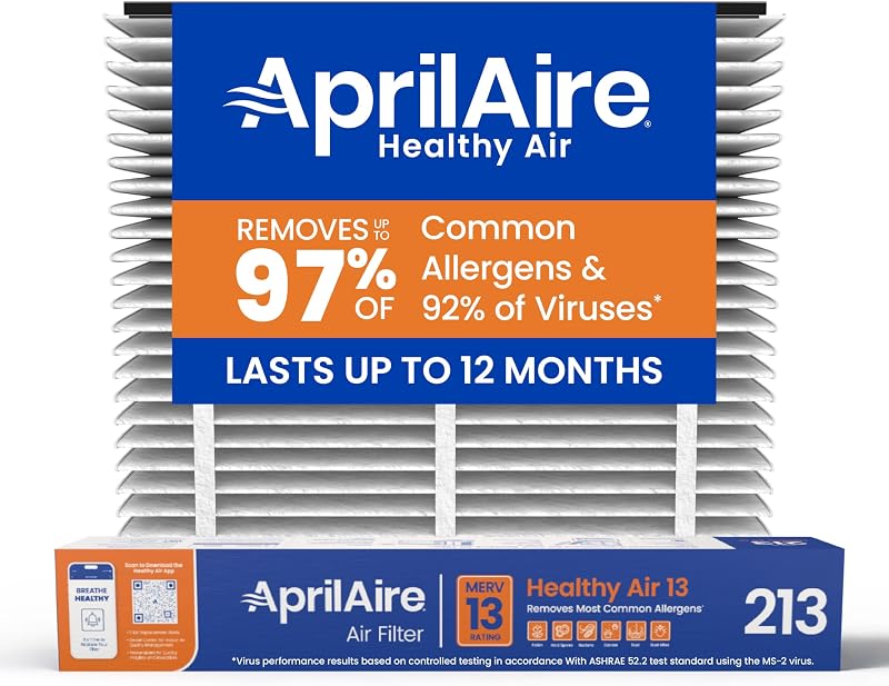 AprilAire 213 MERV 13 replacement filter