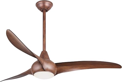 minka aire light wave f844 dk 52 in ceiling fan with led lig Minka-Aire Light Wave F844-DK 52-Inch Ceiling Fan