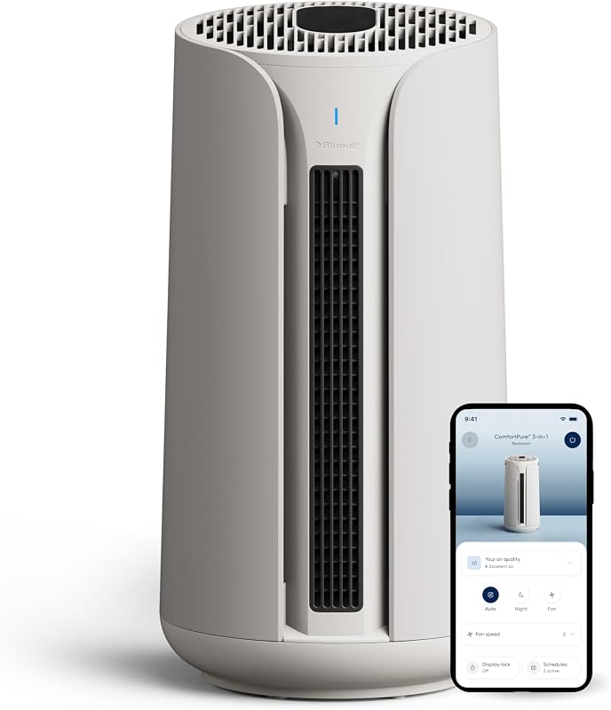 oct30 b08kqjyz2s product Blueair ComfortPure T10i 3-in-1 air purifier, fan and heater