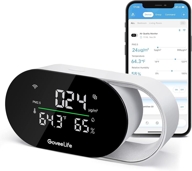 oct30 b0bzv1xg6y product GoveeLife Smart Air Quality Monitor H5106