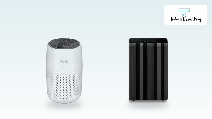 Small quiet air purifiers