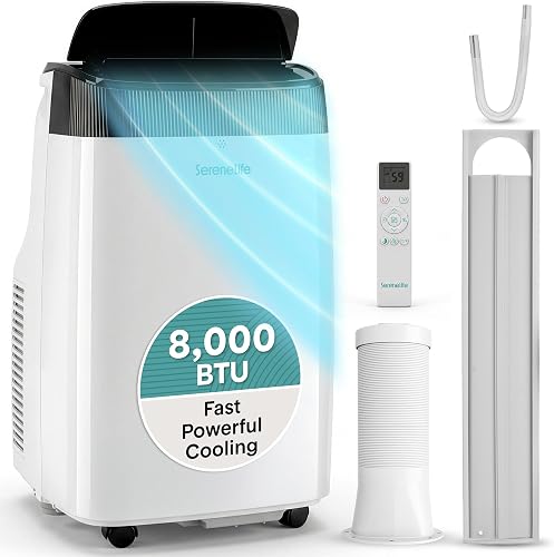 SereneLife 8,000 BTU Portable AC