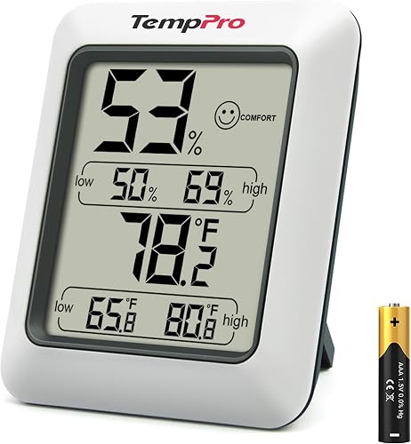 temppro tp50 digital hygrometer thermometer TempPro TP50 Digital Hygrometer