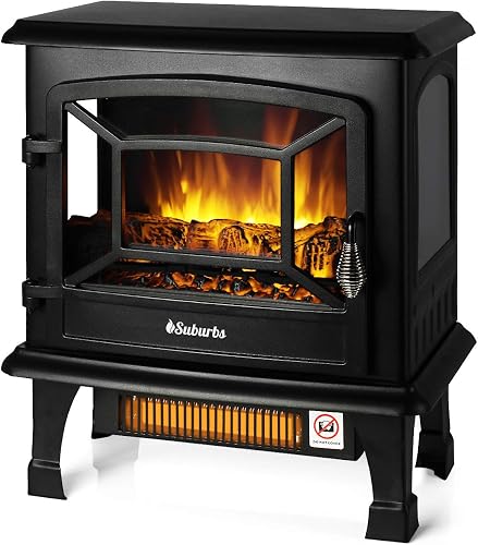 turbro suburbs ts20 electric fireplace heater TURBRO Suburbs TS20 Electric Fireplace Heater