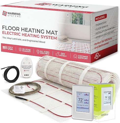 Warming Systems 25 sq ft 120V Floor Heating Mat Kit