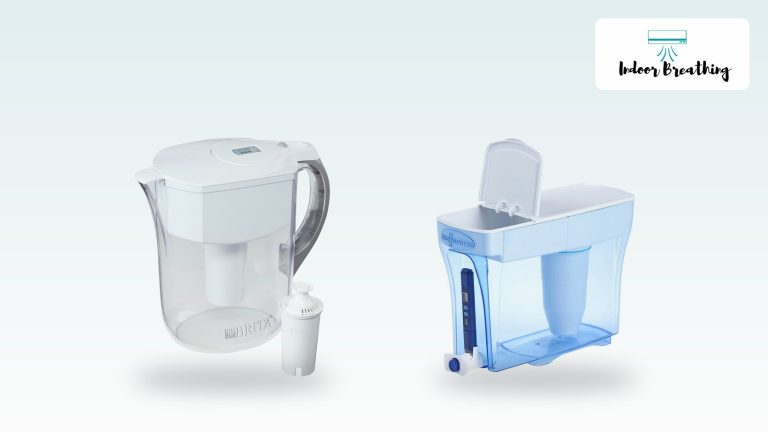 Water filter pitchers and dispensers