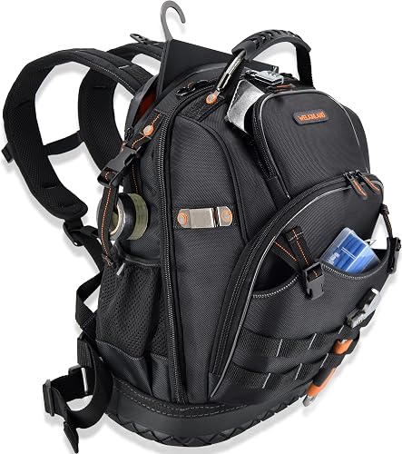 WELKINLAND 77-Pocket Tool Backpack