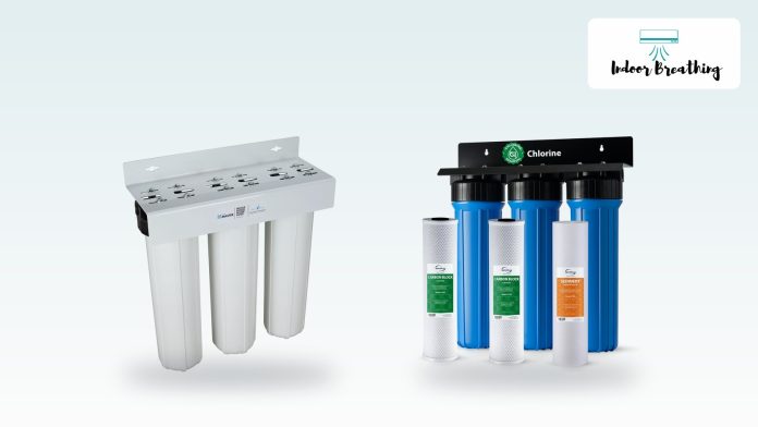 Whole house water filters for well water