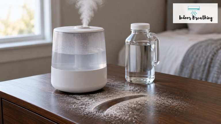 Why your humidifier leaves white dust